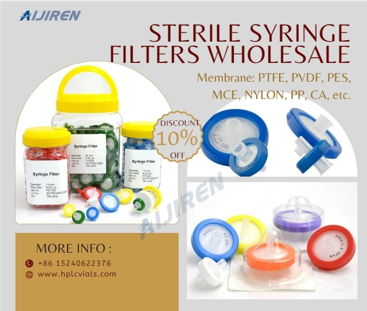 20ml headspace vialLab Sterile Syringe Filters Wholesale