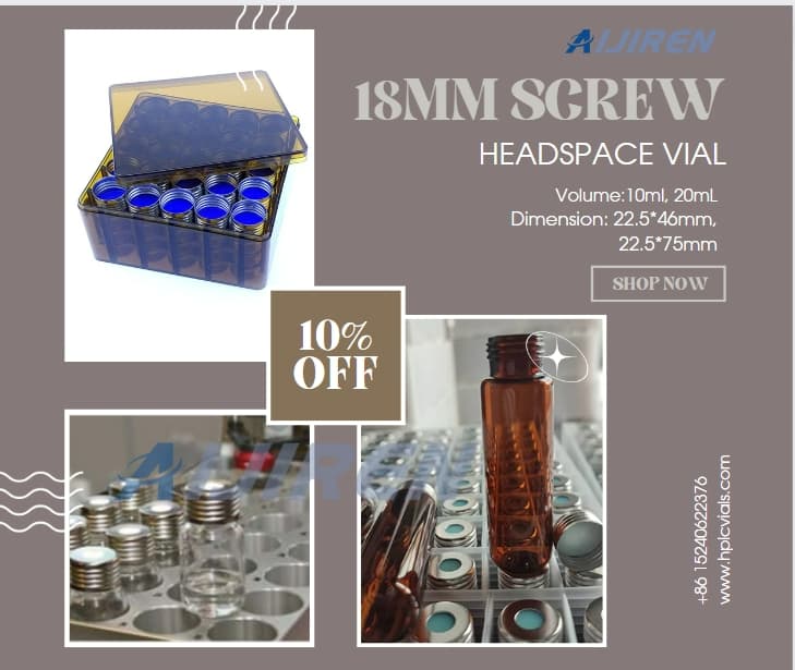 20ml headspace vialLab Use 18mm Screw Headspace Vial