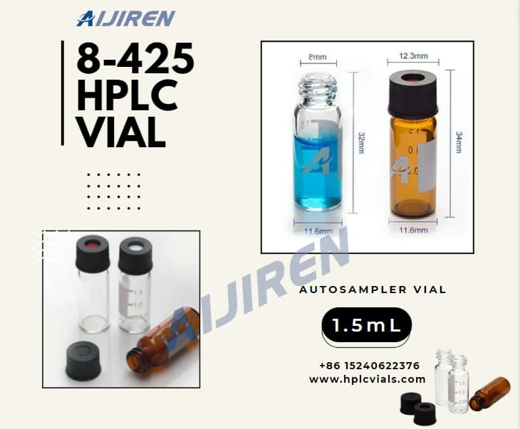 2ml autosampler vialLab Use 8-425 2ml HPLC Autosampler Vial