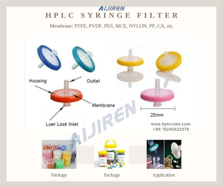 2ml autosampler vialWholesale HPLC Syringe Filter For Supply