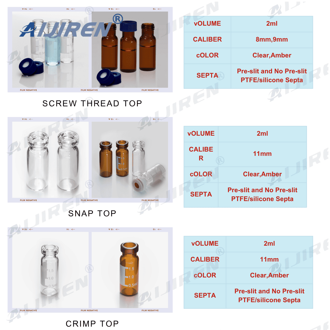 20ml headspace vialAIJIREN 2ml Sample Vials | Screw/Snap/Crimp Tops | Aijiren/Shimadzu Compatible