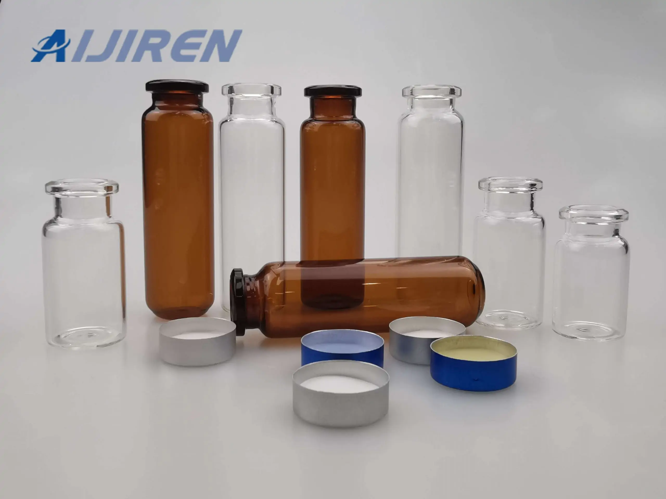 20ml headspace vial6-20 Crimp Top Headspace Vials for SHIMADZU
