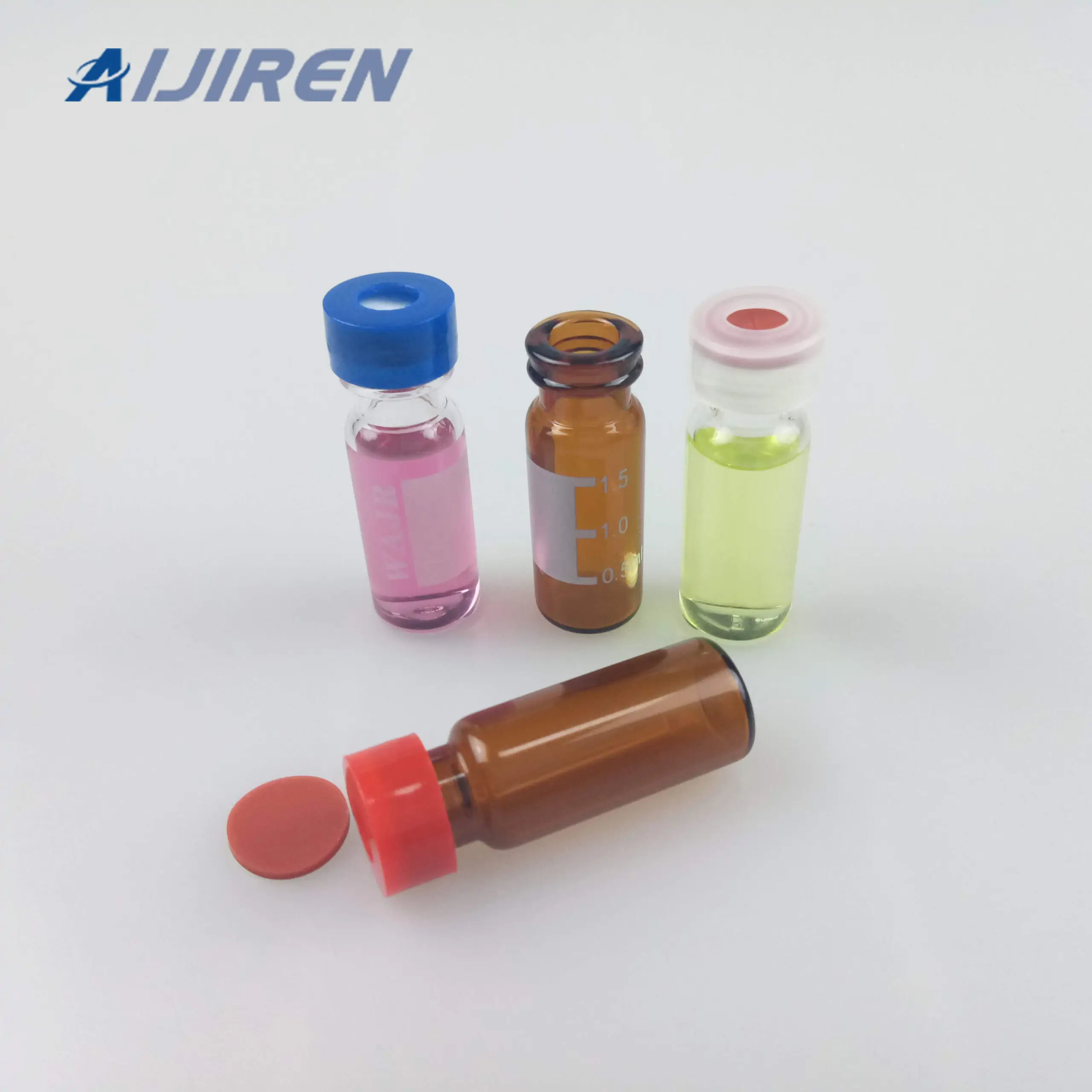 2ml Amber and Clear Glass Vial with PP Snap Cap