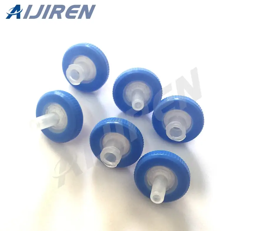 20ml headspace vial13mm Blue PP Syringe Filter