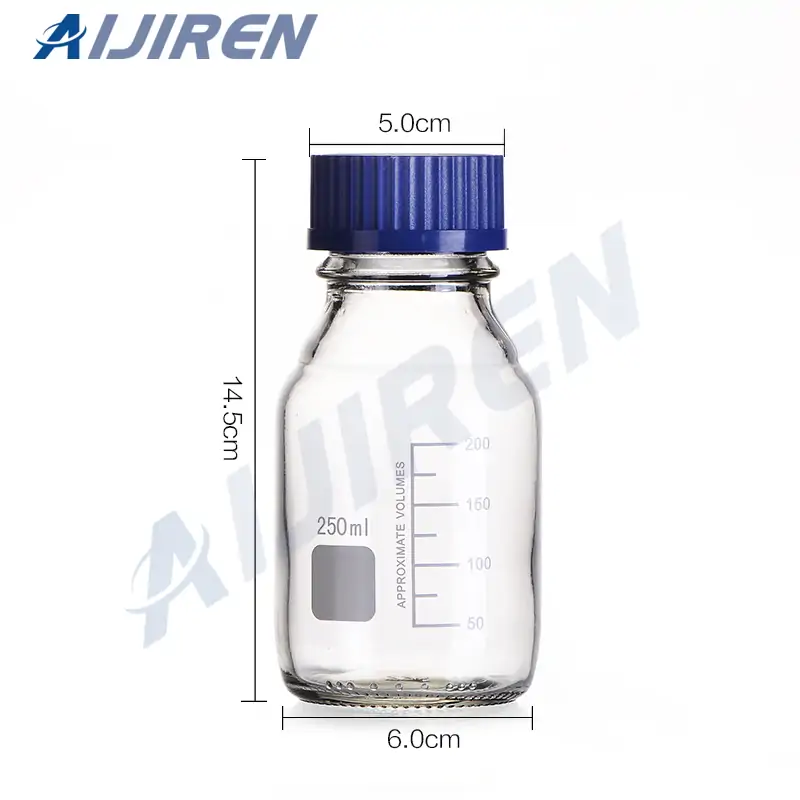 20ml headspace vialClear Glass 250Ml Reagent Bottle