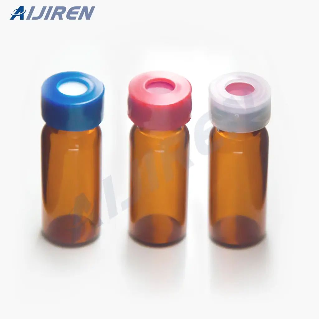 Snap Neck Amber Glass Vial