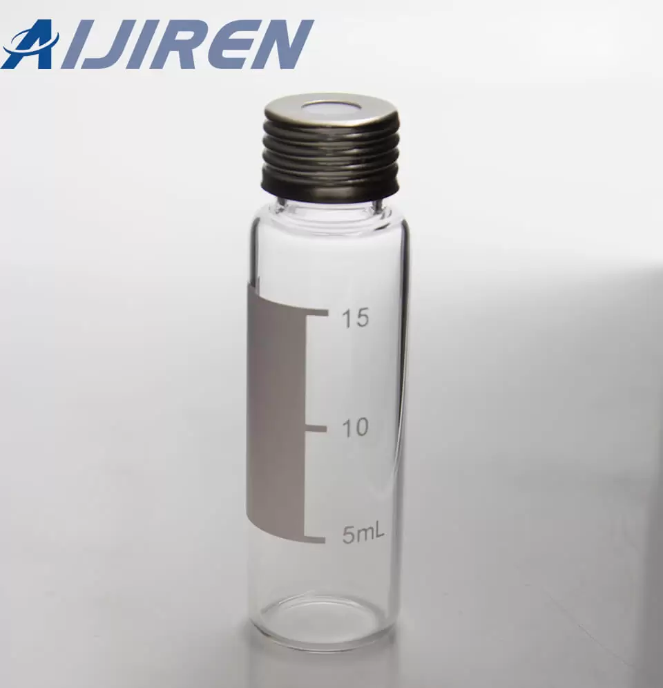 20ml headspace vial18mm 20ml Screw Headspace Vial with Writing-on Spot