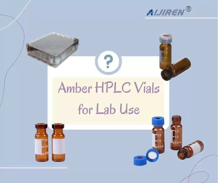 2ml Amber HPLC Vials for Supply