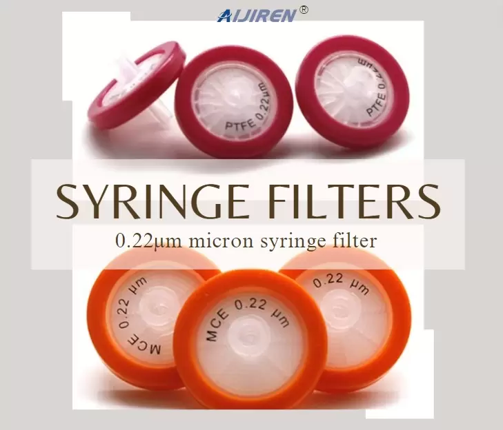 20ml headspace vialChina 0.22μm Micron Syringe Filter for Supply