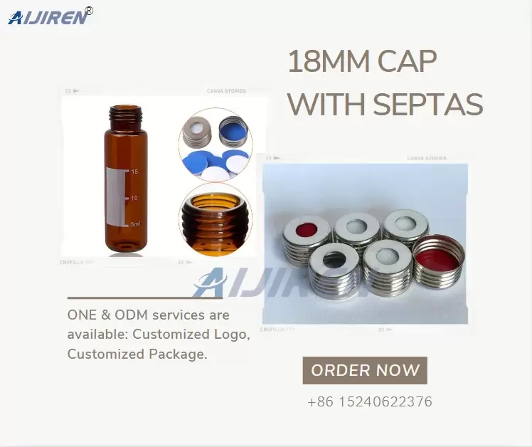 2ml autosampler vial18mm Magnetic Precision Screw Metal Cap for Supply