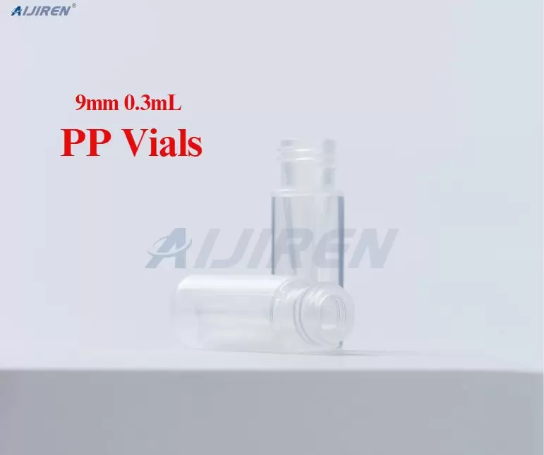 Clear 0.3mL 9mm PP Vial